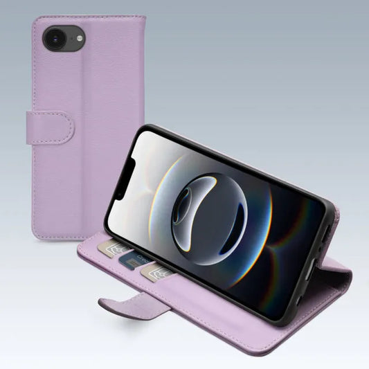 Mobilize Premium Gelly Wallet Book Case Apple iPhone 16e/17e Purple