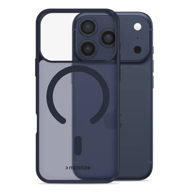 Mobilize MagSafe Compatible Hybrid Pro Case Apple iPhone 17 Pro Blau