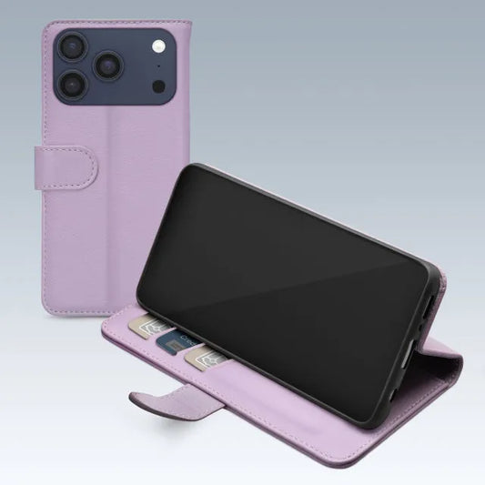 Mobilize Premium Gelly Wallet Book Case Apple iPhone 17 Pro Purple