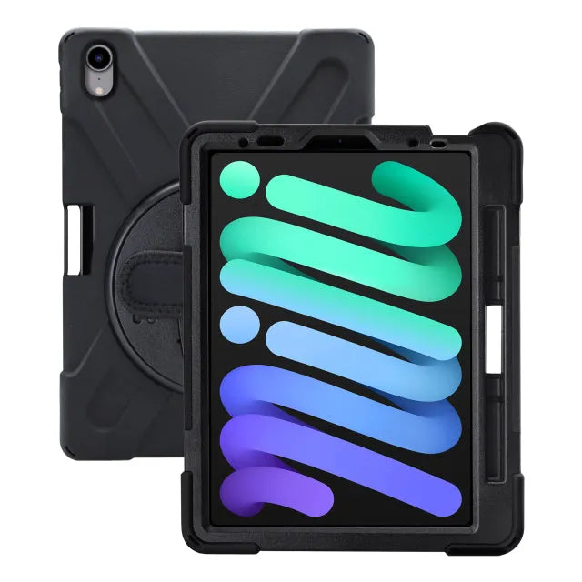 Xccess Survivor All-round Case Apple iPad Mini (2021/2024) Black (Screenless)