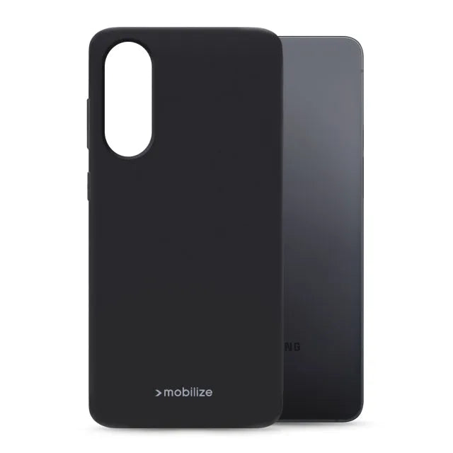 Mobilize Rubber Gelly Case Samsung Galaxy S25 Edge 5G Matt Black