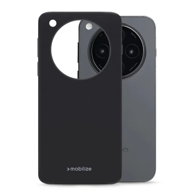 Mobilize Rubber Gelly Case OPPO Find X8 Mattschwarz