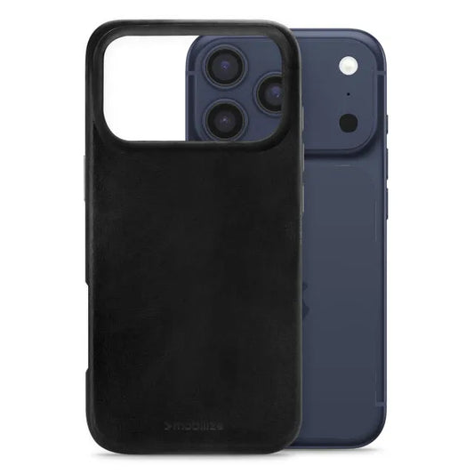 Mobilize Magsafe Compatible Premium Leather Case Apple iPhone 17 Pro Black