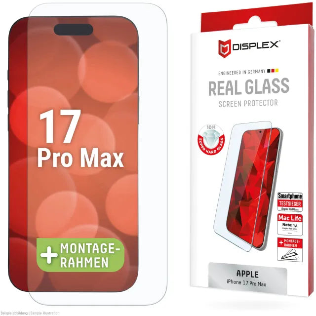DISPLEX Echtglas iPhone 17 Pro Max