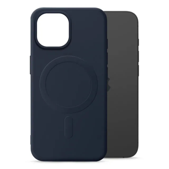 My Style Protective Flex Magsafe Compatible Case for Apple iPhone 13/14/15 Midnight Blue