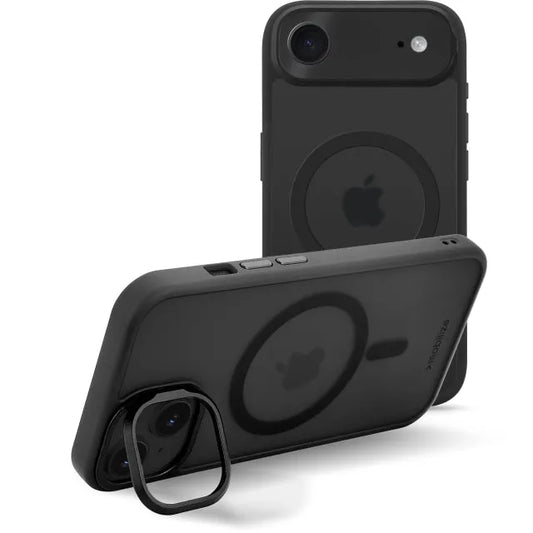 Mobilize MagSafe Compatible Hybrid Pro Case with Camera Stand Apple iPhone Air Black