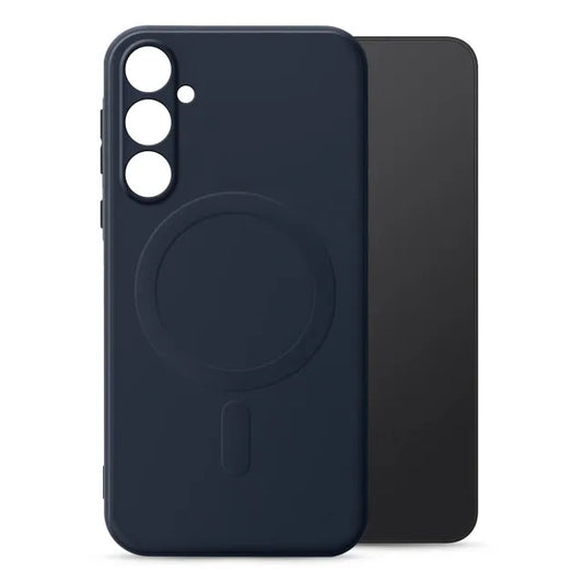 My Style Protective Flex Magsafe Compatible Case for Samsung Galaxy A55 5G Midnight Blue