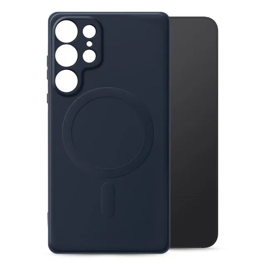 My Style Protective Flex Magsafe Compatible Case for Samsung Galaxy S25 Ultra 5G Midnight Blue