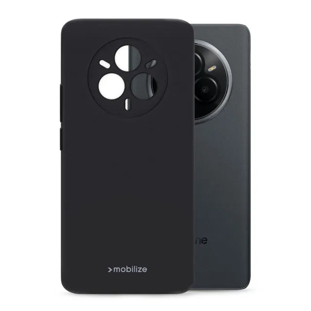 Mobilize Rubber Gelly Case realme 14 Pro 5G Matt Black