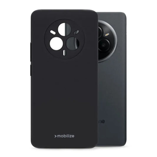 Mobilize Rubber Gelly Case realme 14 Pro 5G Matt Black