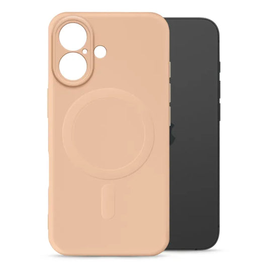 My Style Protective Flex Magsafe Compatible Case for Apple iPhone 16 Soft Pink