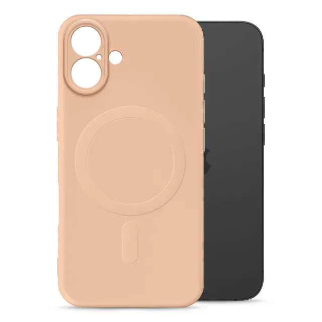 My Style Protective Flex Magsafe Compatible Case for Apple iPhone 16 Plus Soft Pink