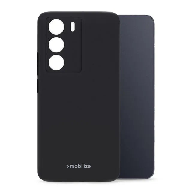 Mobilize Rubber Gelly Case realme 14x 5G Mattschwarz