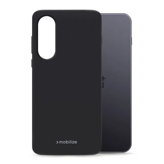 Mobilize Rubber Gelly Case OnePlus Nord 5 Mattschwarz