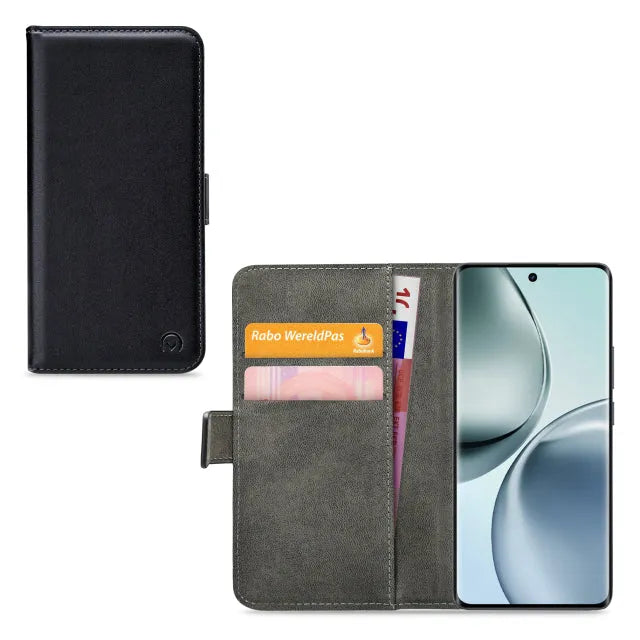 Mobilize Classic Gelly Wallet Book Case realme 14 Pro 5G Schwarz
