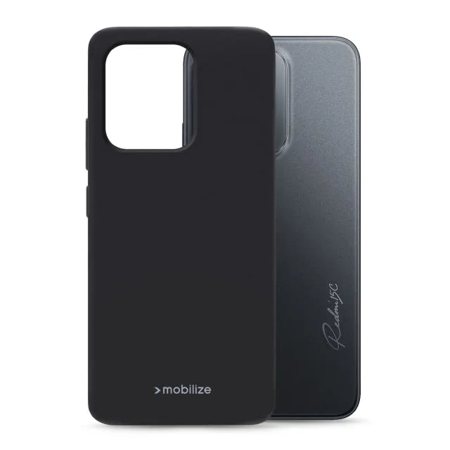 Mobilize Rubber Gelly Case Xiaomi Redmi 15C 4G/5G Matt Black