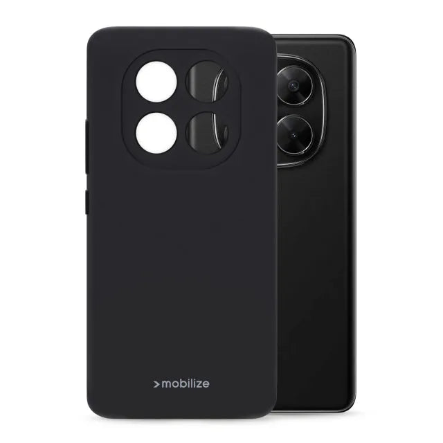 Mobilize Rubber Gelly Case Xiaomi Redmi Note 14 Pro 5G Matt Schwarz