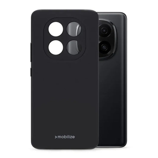 Mobilize Rubber Gelly Case Xiaomi Redmi Note 14 Pro+ 5G Matt Black