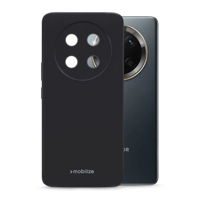 Mobilize Rubber Gelly Case Honor Magic7 Matt Black