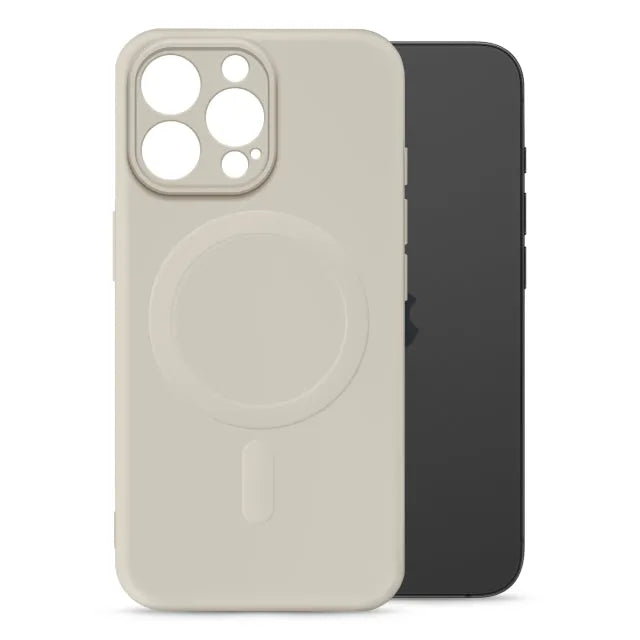 My Style Protective Flex Magsafe Compatible Case for Apple iPhone 15 Pro Antique White
