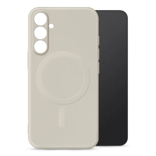 My Style Protective Flex MagSafe-kompatible Hülle für Samsung Galaxy S24 FE 5G Antikweiß