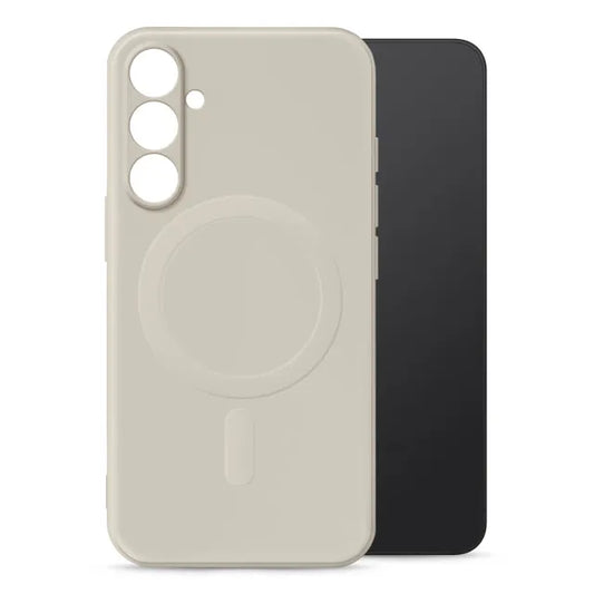 My Style Protective Flex Magsafe Compatible Case for Samsung Galaxy S25 5G Antique White