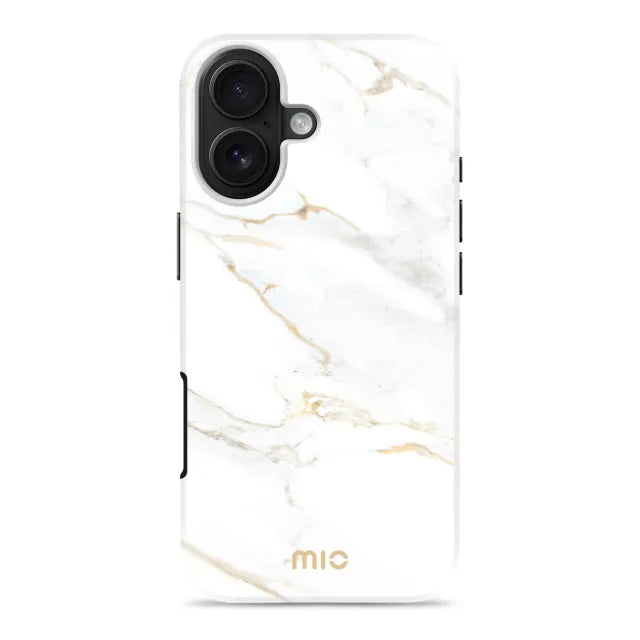 MIO White Marble MagSafe kompatibel für iPhone 17