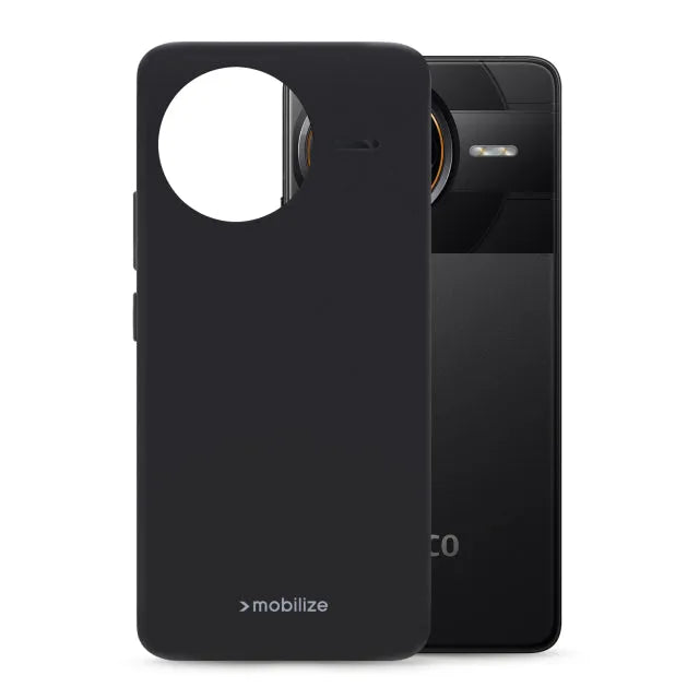 Mobilize Rubber Gelly Case Xiaomi Poco F7 Ultra Matt Black