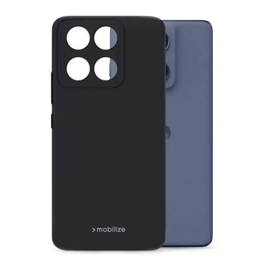 Mobilize Rubber Gelly Case Motorola Edge 60 Fusion Matt Black