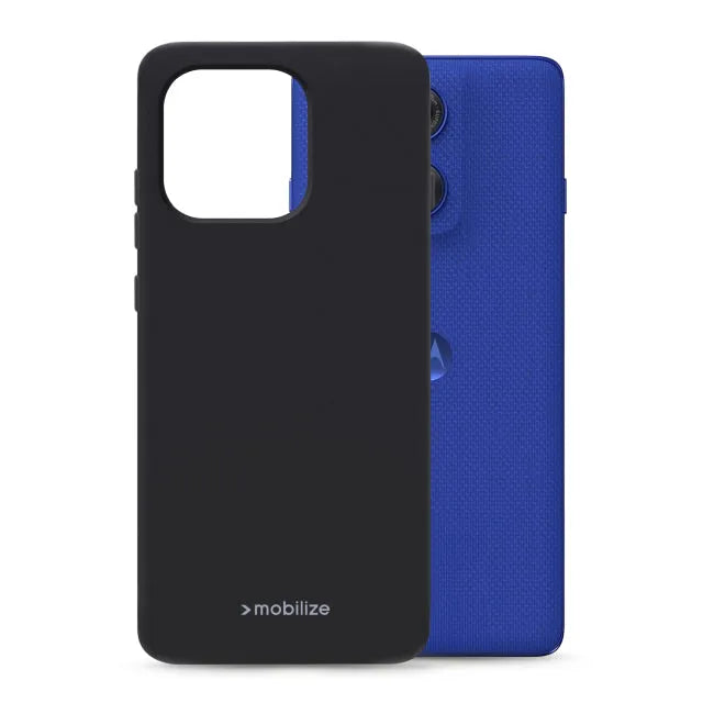 Mobilize Rubber Gelly Case Motorola Edge 60 Pro Matt Black