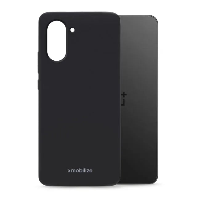 Mobilize Rubber Gelly Case OnePlus Nord CE5 Mattschwarz