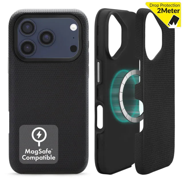 My Style Magsafe Tough Case für Apple iPhone 17 Pro Max Schwarz