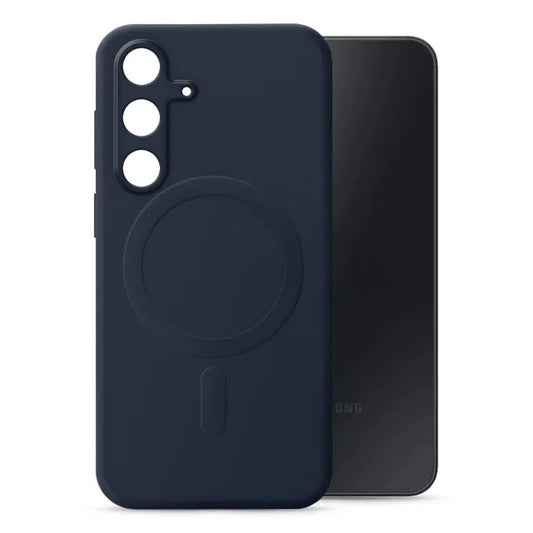 My Style Protective Flex Magsafe Compatible Case for Samsung Galaxy S25 FE 5G Midnight Blue