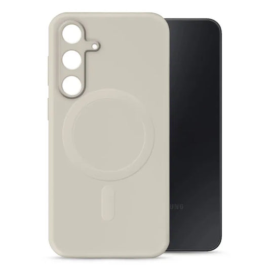 My Style Protective Flex Magsafe Compatible Case for Samsung Galaxy S25 FE 5G Antique White