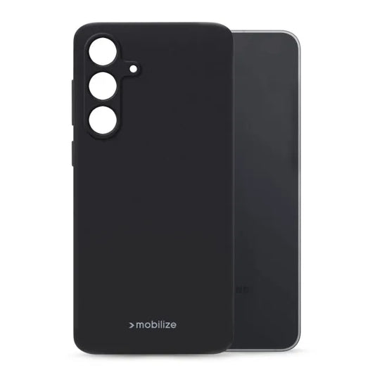 Mobilize Rubber Gelly Case Samsung Galaxy S25 FE Matt Black