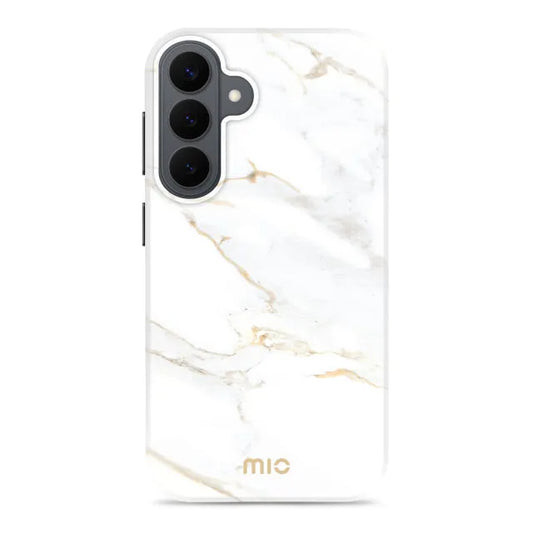 MIO White Marble Magsafe Compatible for Samsung S26+ 5G