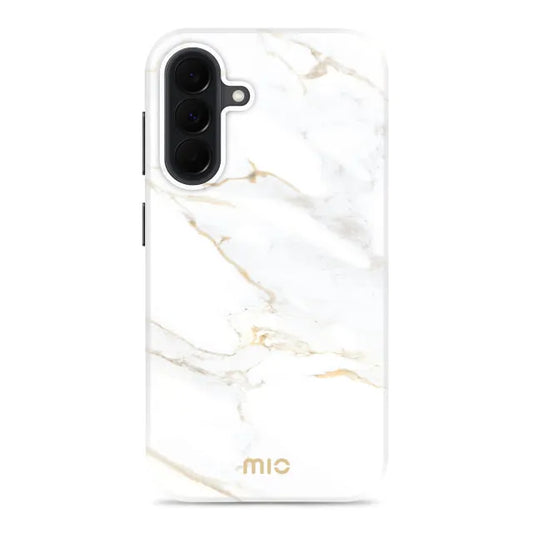 MIO White Marble Magsafe Compatible for Samsung A37 5G