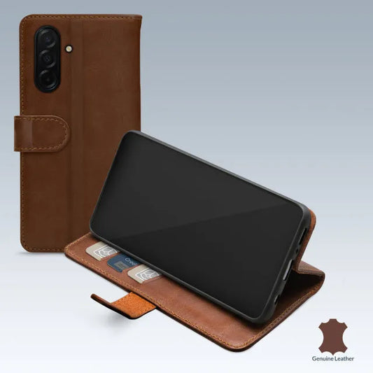 Mobilize Leather Wallet Samsung Galaxy A27 5G Brown
