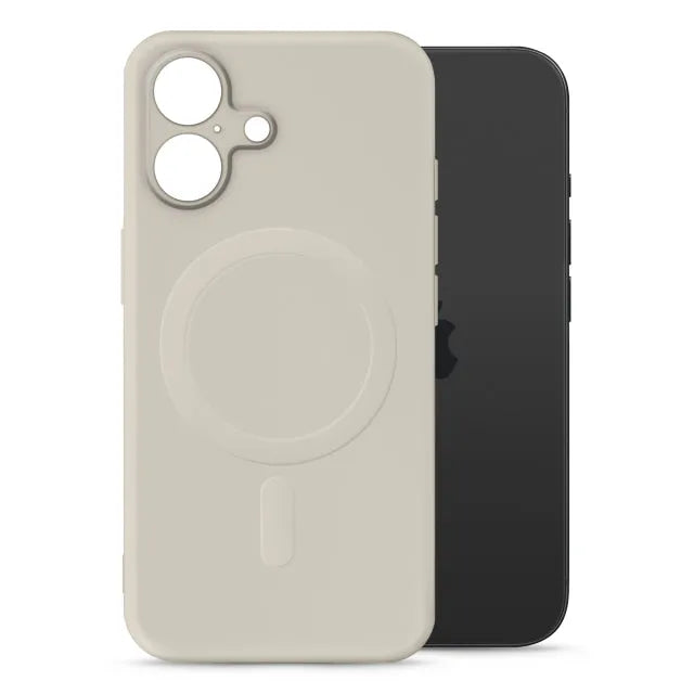 My Style Protective Flex Magsafe Compatible Case for iPhone 17 Antique White
