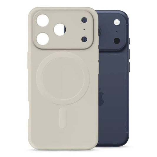 My Style Protective Flex Magsafe Compatible Case for iPhone 17 Pro Max Antique White
