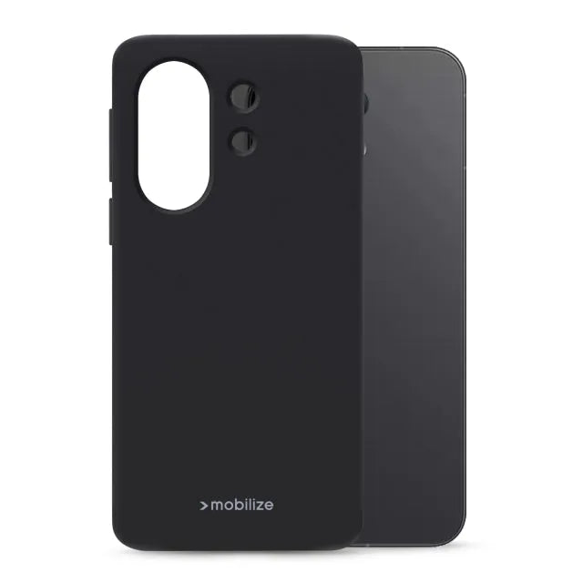 Mobilize Rubber Gelly Case Vivo X300 Ultra Matt Black