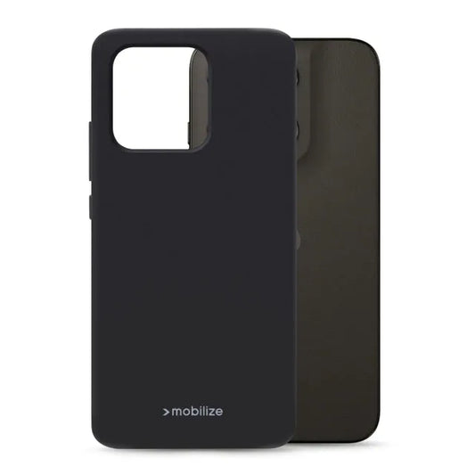 Mobilize Rubber Gelly Case Motorola Moto G57 Power/G67 Power Matt Black