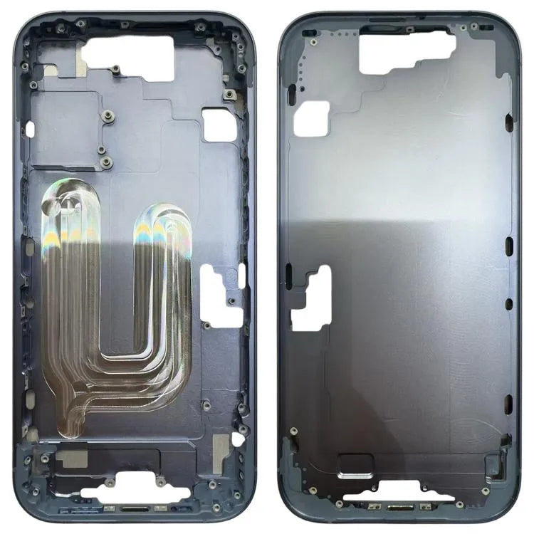 Middenframe bezelplaat iPhone 17 (blauw)