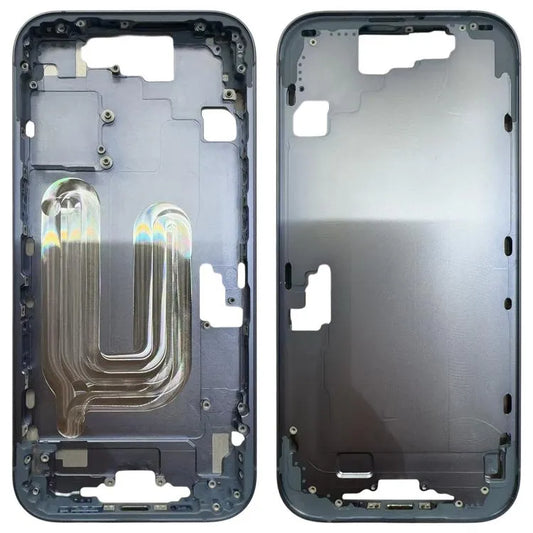 Middenframe bezelplaat iPhone 17 (blauw)