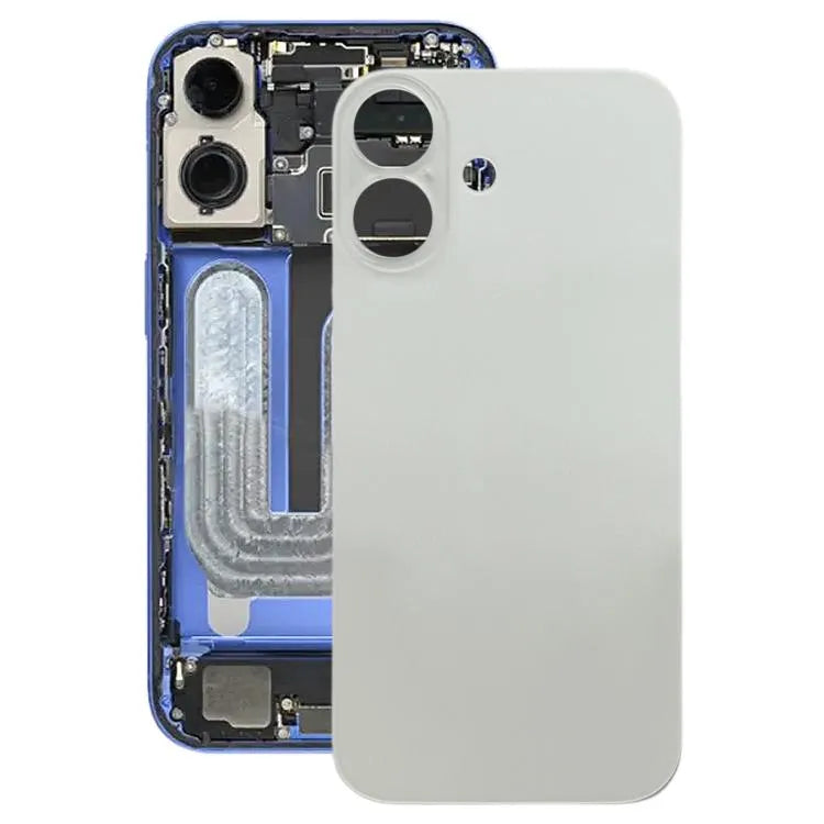 Glazen batterij-achterkant iPhone 17 (wit)