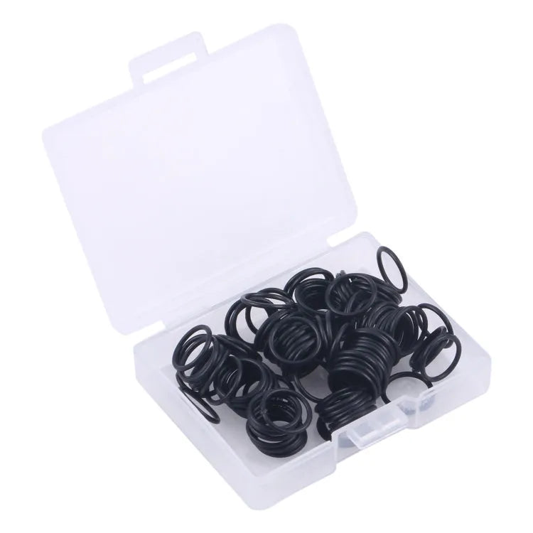 Waterdichte rubberen ring voor de achtercamera van de iPhone X t/m 17 Pro Max (zwart)