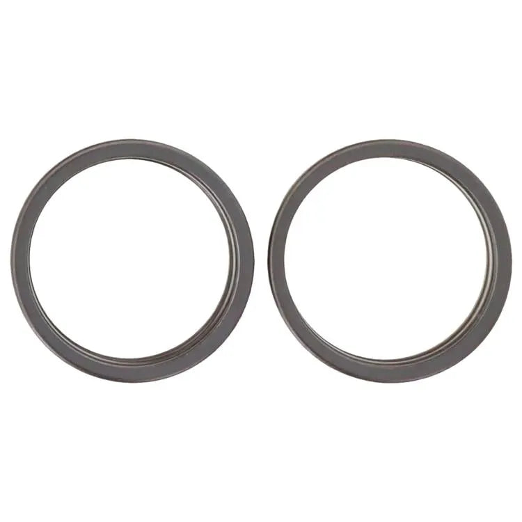 2 Stuks/set achtercamera glazen lens metalen buitenbeschermingsring iPhone 17 (zwart)
