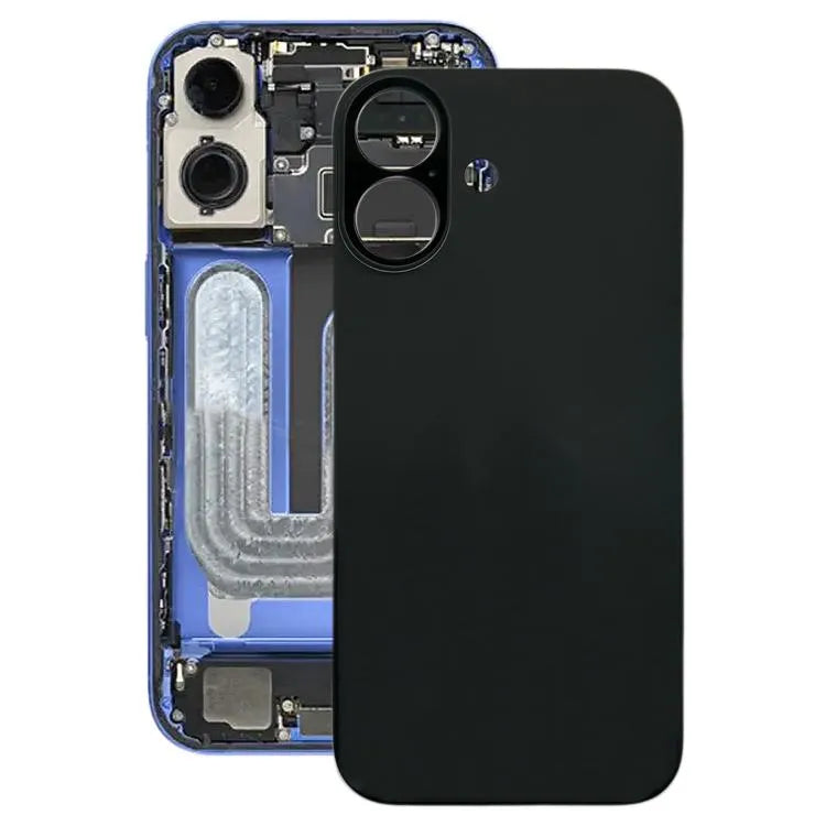 Glazen batterij-achterkant iPhone 17 (zwart)