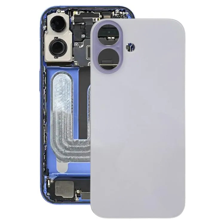 Glazen batterij-achterkant iPhone 17 (paars)
