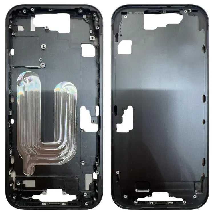 Middenframe bezelplaat iPhone 17 (zwart)